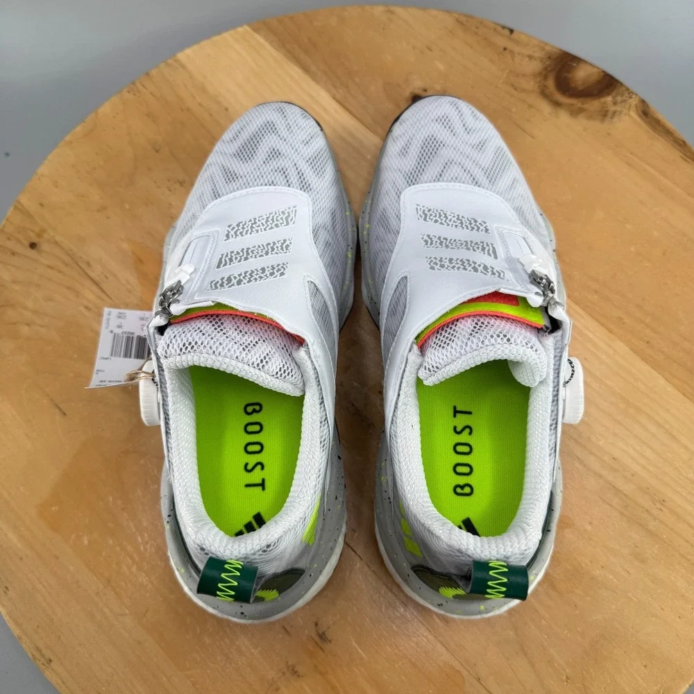 Adidas CodeChaos BOA 25 Women's Size 6.5 Golf Shoes IG8751 White‎ Green Pink NEW